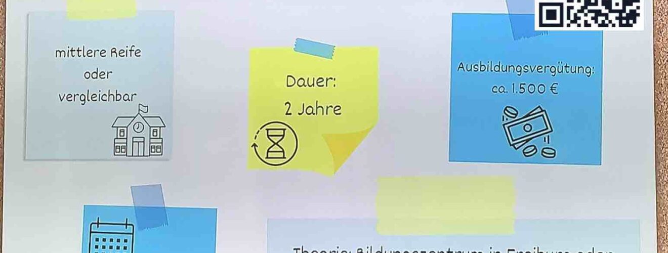 Plakat Ausbildung beim Finanzamt